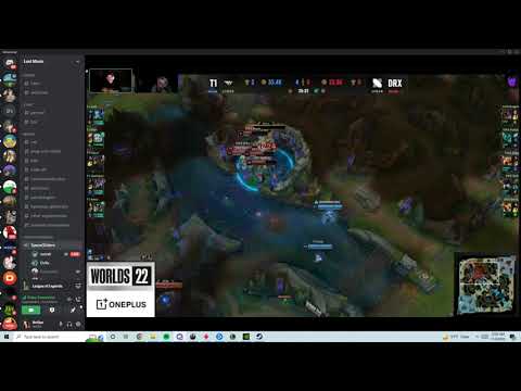 Gumayusi Crazy Baron Steal WORLDS 2022 FINALS LIVE REACTION  #worlds2022