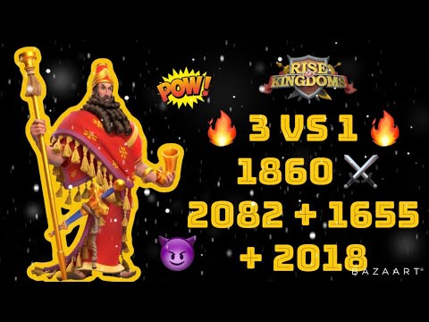 Kvk 1860 vs 2018 + 1655 + 2082 😍 - C11241 - Canlı Yayın - Rise of Kingdoms
