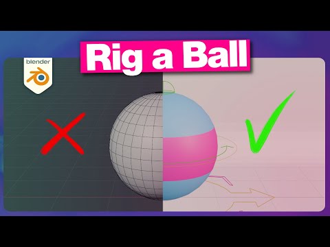 How to rig a ball in Blender 5!