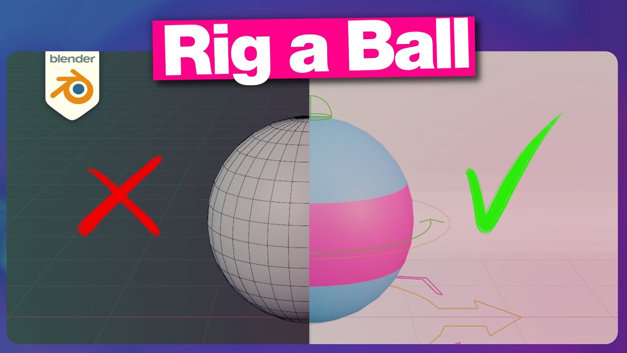 How to rig a ball in Blender 5!