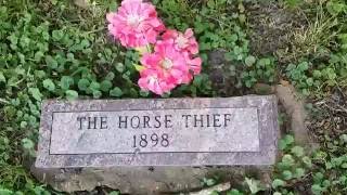 Horse Thief Grave 1898