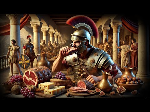 LA DIETA SEGRETA dei Soldati Romani – Cosa Mangiavano per Diventare Invincibili!