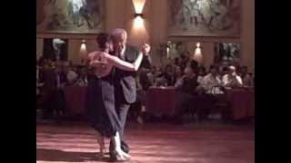 El Chino Perico y Paola Tacchetti performance @ Salon Canning milonga  Sep 6 2013