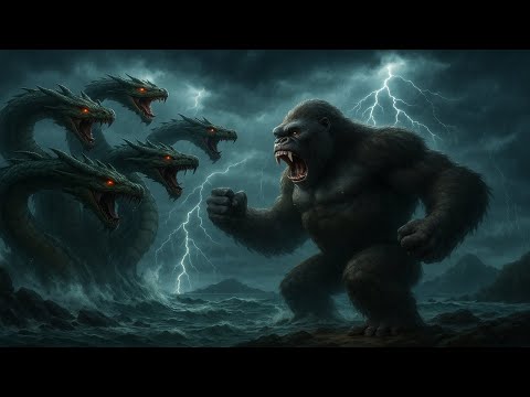 KONG VS TYPHON – The Storm of Titans Begins! ⚡| King Kong Movie