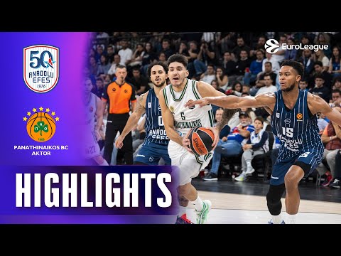 Von ausgeglichen bis überwältigend | Efes - Panathinaikos | R5 BASKETBALL HIGHLIGHTS 2025-26