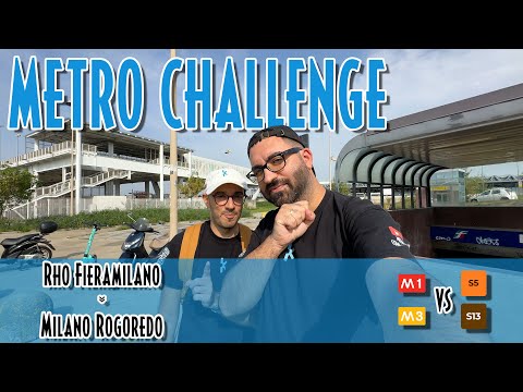METRO CHALLENGE - Come raggiungere la stazione di Milano Rogoredo partendo da Rho Fiera