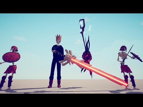 Skeletor Squad vs Every Faction - Modded Totally Accurate Battle Simulator TABS