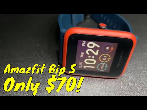 Amazfit Bip S | First Impressions | GPS Smartwatch | 40 Day Battery | Only $70!