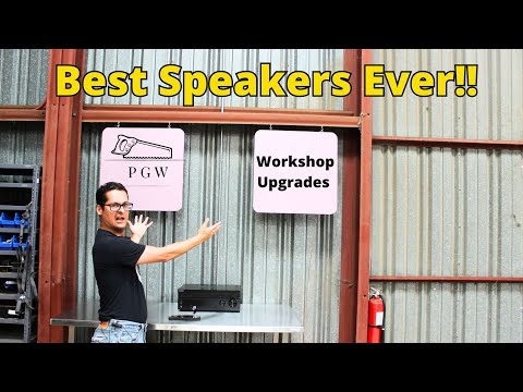 Best speakers for a large building!  DML Speaker Build