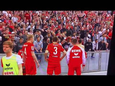 1.FC Köln Fans werfen Jonas Hector‘s Trikot zurück