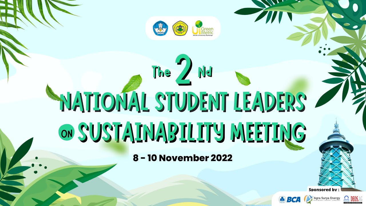 National Student Leaders on Sustainability Meeting