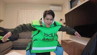 【社会人の仕事終わりVlog 】夜のテンションでUberさんから来たパッケージを開ける動画と前に募集したみんなからの脈あり？脈なし？相談に乗る回