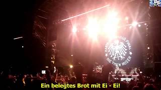 Die Toten Hosen - Eisgekühlter Bommerlunder (live Arg 2018 at Hosen Fest, sub/songtext/lyrics)