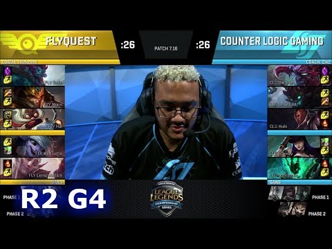 FlyQuest vs CLG Game 4 | Round 2 NA LCS Regional Qualifier for S7 Worlds 2017 | FLY vs CLG G4