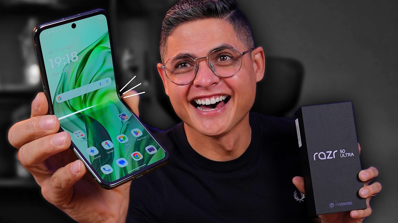 ELE CHEGOU! Motorola RAZR 50 Ultra - O NOVO DOBRÁVEL DA MARCA! Unboxing e Impressões