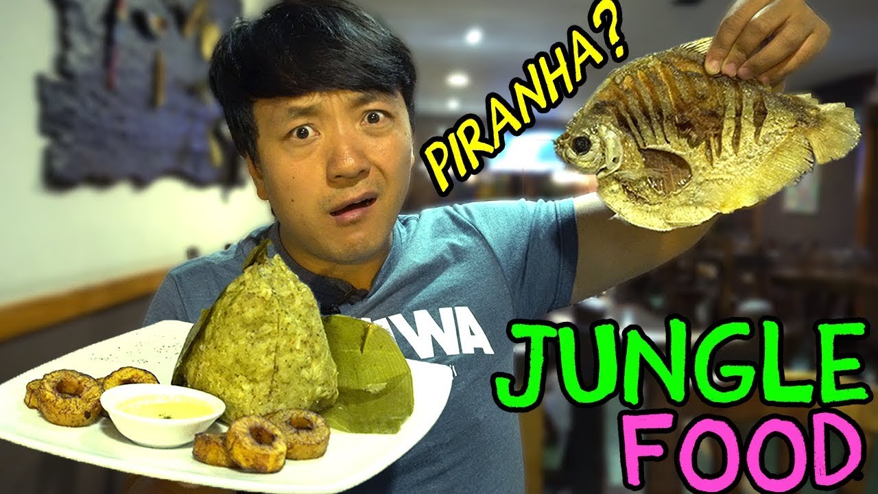 Eating JUNGLE FOOD: Traditional AMAZONIAN Dishes in Lima Peru