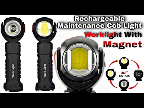 Rechargeable Maintenance COB Light / Rechargeable LED Work Light With Magnet