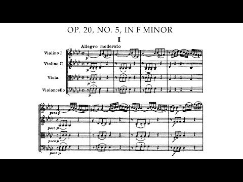 Joseph Haydn - String Quartet in F Minor, Op. 20 No. 5