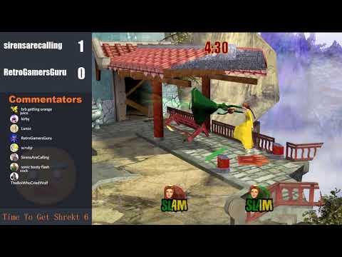 Time To Get Shrekt 6 - sirensarecalling Vs. RetroGamersGuru - Shrek SuperSlam Losers Finals