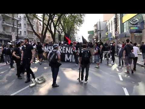 Suspeitos de vandalismo depõem na polícia