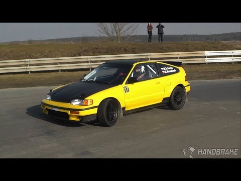 Marcin Schweig, Honda CRX - I Toruński Mistrz Kierownicy - 17.02.2019