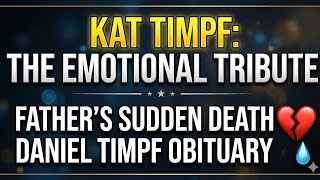 Kat Timpf Breaks Silence on Father Daniel Timpf’s Sudden Death | Emotional Tribute..