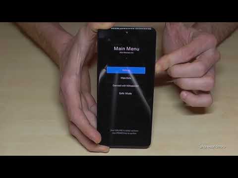 Poco X4 Pro 5G: How to make a factory data reset (hardreset) with the buttons?
