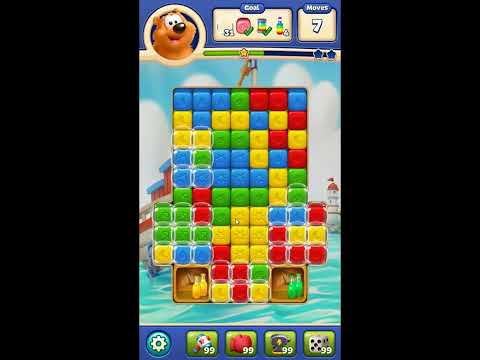 Toon Blast Level 8230 - NO BOOSTERS 🐻🐺🐱 | SKILLGAMING ✔️