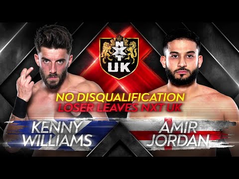 Amir Jordan and Kenny Williams clash in Loser Leaves NXT UK Match this Thursday