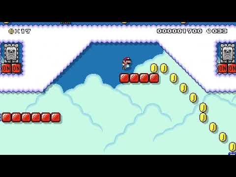 1-2 Colorful Cloud Speedway by Seth303 🍄 Super Mario Maker 2 ✹Switch✹ #bis
