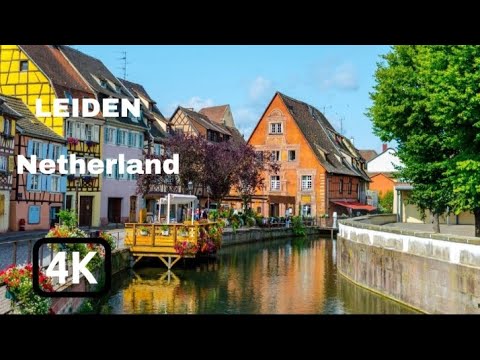 Mesmerizing 4K Leiden, Netherlands Walking Tour 🚶‍♂️