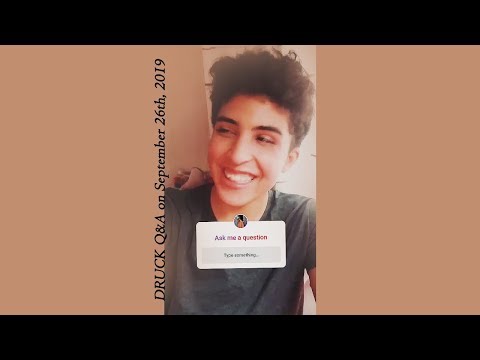 DRUCK Q&A with Lukas Alexander on September 26th, 2019