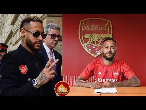 NEYMAR ARRIVED TO LONDON✅ Neymar to Arsenal soon! Arsenal want neymar jr | Arsenal transfer news