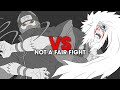 Jiraiya vs Kakuzu isn't a fair fight...