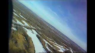 preview picture of video 'FPV Zephyr ZII maiden flight w/crash'