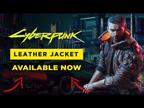 Cyberpunk2077 Leather Jacket