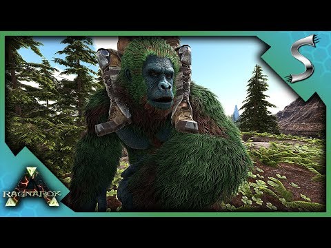 BREEDING THE TLC GIGANTOPITHECUS FOR MUTATIONS! - Ark: RAGNAROK [DLC Gameplay S3E60]