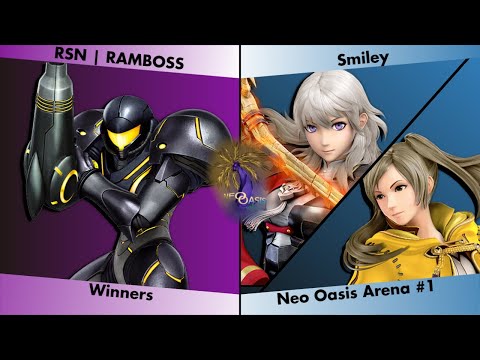 Neo Oasis Arena #1 – RAMBOSS (Samus) Vs  Smiley (Byleth, Fox) SSBU Tournament