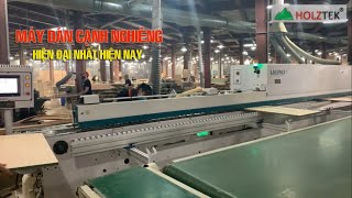 MÁY DÁN CẠNH 2 NỒI KEO, CÓ DÁN VÁT 45 ĐỘ