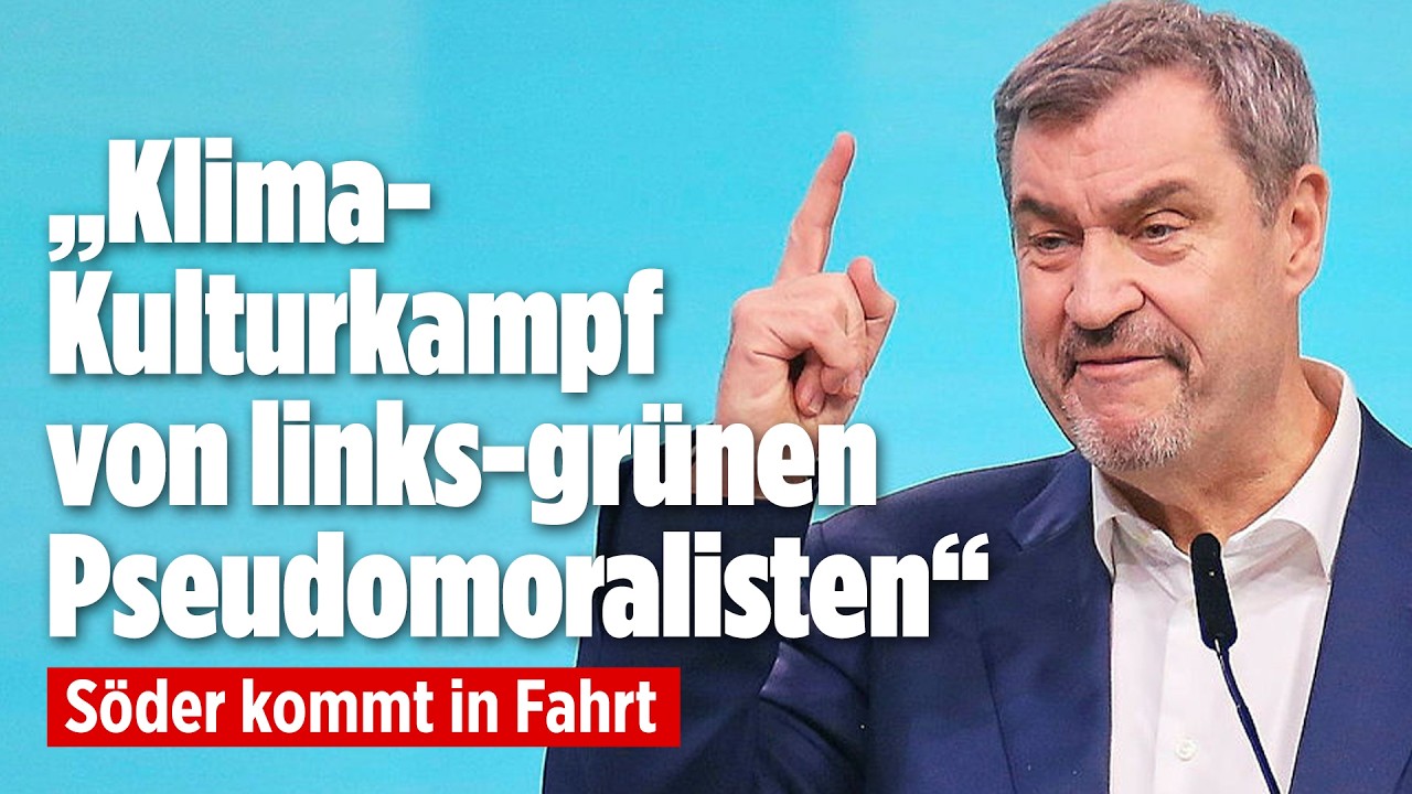 🔴 JETZT SPRICHT SÖDER | 38. CDU-Parteitag live aus Stuttgart