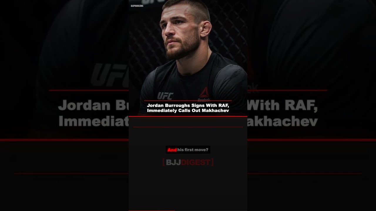 Burroughs Joins RAF, Calls Out Makhachev #Shorts