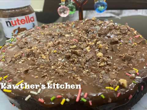 كيكة الخلاط السريعه ب ٢ بيضه فقط الذ كيك بجد تجنن لعشاق الشوكولاتة