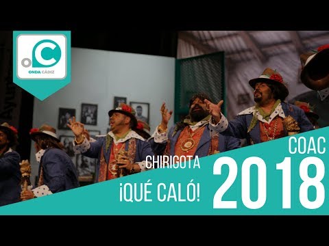 Chirigota, ¡Qué caló! - Preliminares