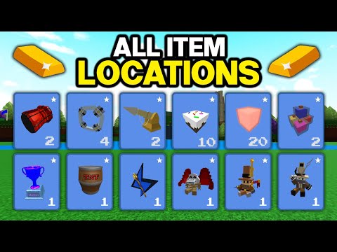 ALL RARE ITEM LOCATIONS! (2024) | Build a boat for Treasure ROBLOX