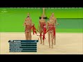 Olympic Games Rio 2016 - Rhythmic Gymnastics Group-Final - Bulgaria Last Routine 2x Hoops + 6x Clubs