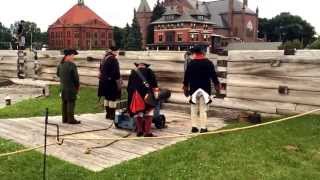 preview picture of video 'Firing the Canon at Fort Stanwix New York Rome'
