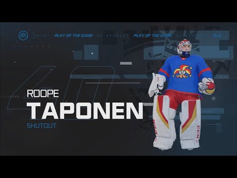 NHL 23 HUT Play of the Game - Roope Taponen (PS5) Shutout 💙 Jokerit 💙