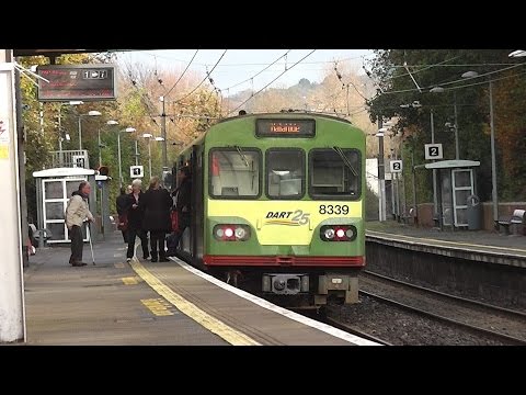 8300 Class Dart Train number 8339 - Shankill Station, Dublin