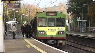 preview picture of video '8300 Class Dart Train number 8339 - Shankill Station, Dublin'
