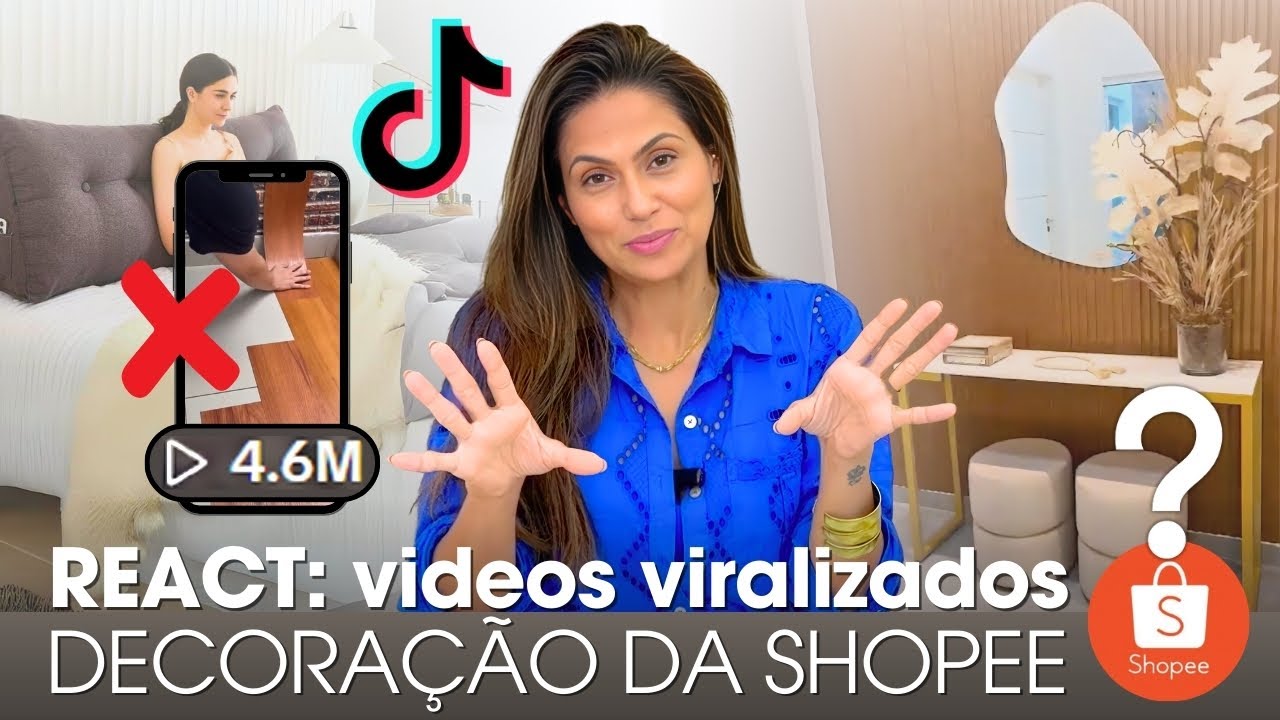 É Possível Transformar Sua Casa com Produtos da Shopee? Decoração Viralizou no TikTok • Larissa Reis